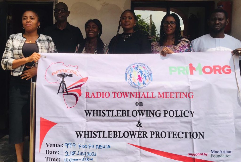  Whistleblowing: Sen. Olujimi, Others Express Optimism Over Enactment Of Law —— Call For Speedy Harmonization Of Draft Bills