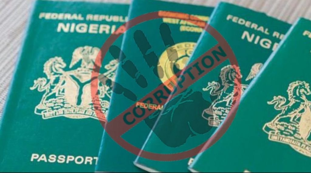 CORRUPTION BOOMS IN PASSPORT OFFICES AS NIGERIANS KNOCK NIS FOR EXTORTION